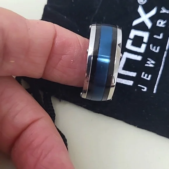 Inok Black & Blue-Plated Polished - Picture 9 of 11